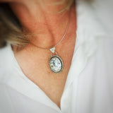 Thunder Cloud {White Buffalo} Pendant