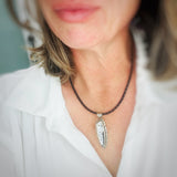 White Lightning {White Buffalo} Pendant