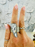 Warrior’s Mark {White Buffalo} Ring