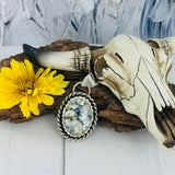 Thunder Cloud {White Buffalo} Pendant