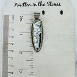 White Lightning {White Buffalo} Pendant