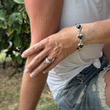 Heart Link Bracelet Petersite