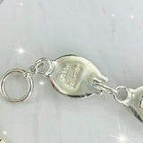 White Buffalo, Hotsonite & Blue Moon Turquoise Oval Link Bracelet